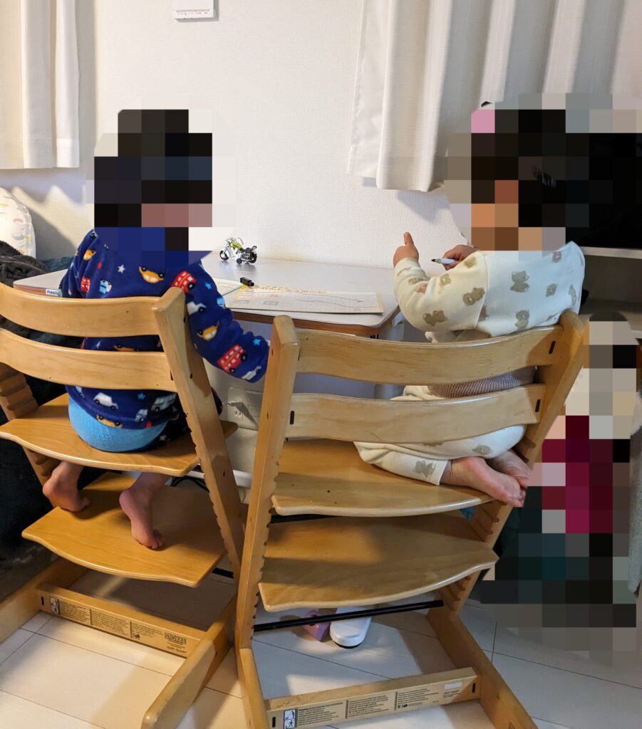 実際に子どもが使用している様子