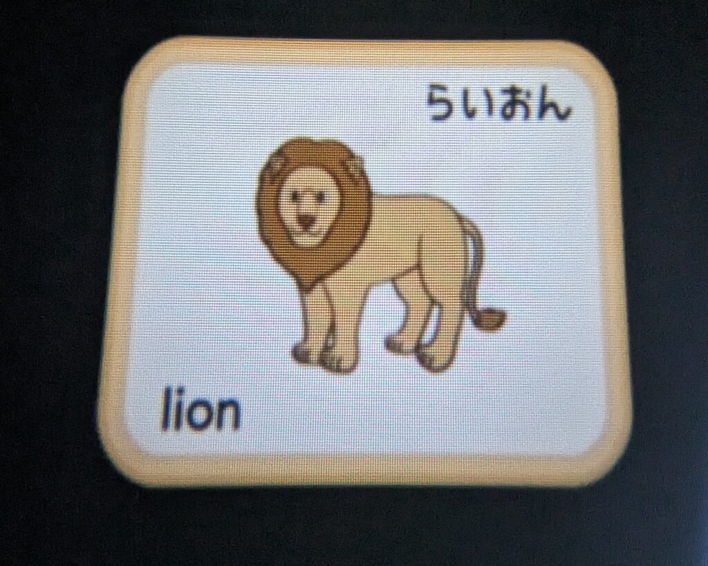 どうぶつの名前