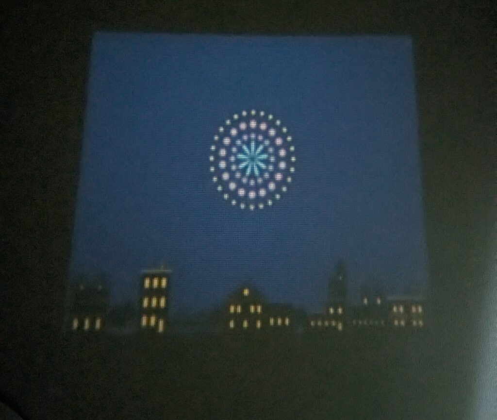 マジカルスターナイトの花火