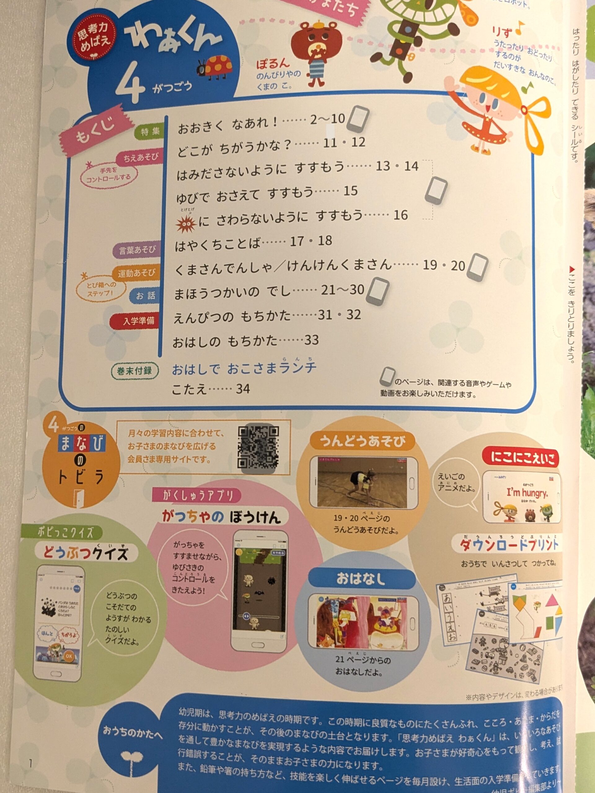 わぁくんの目次